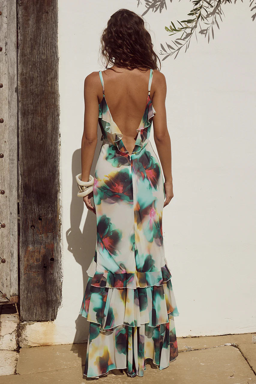 Namari Maxi Dress- Camila Print