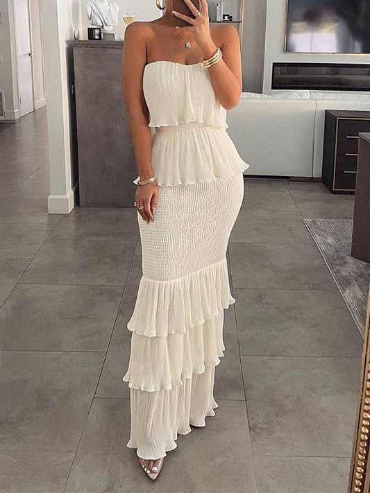 Tiffany Maxi Dress- White