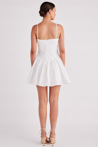 Elsie Mini Dress- Off White