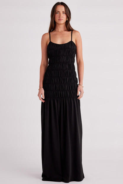 Ingrid Maxi Dress- Black