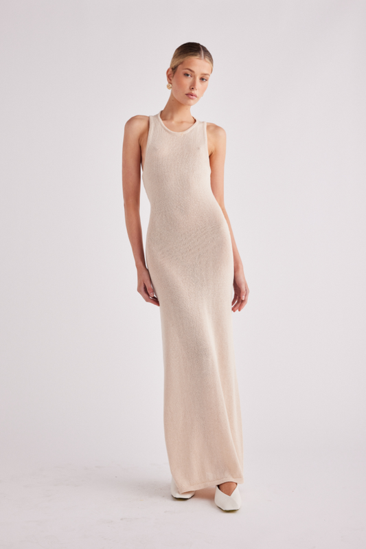 Cali Maxi Dress- Off White